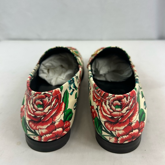 Gucci Horsebit printed leather loafers in Multicolor Sz US 8.5 - Picture 7 of 9